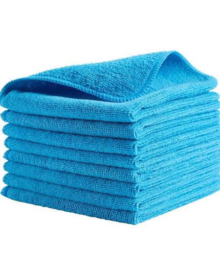 Heavy Duty Microfiber Multipurpose Cloth, 24 Pack, Red/Yellow/Blue