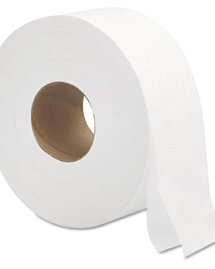 General Supply Jumbo Roll Bath Tissue 2‑Ply White, 9″ Diameter, 12/Case