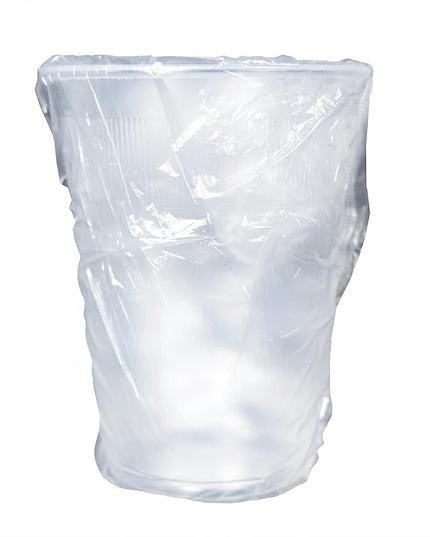 Wrapped 9 oz Plastic Clear Cup Case Of 1000