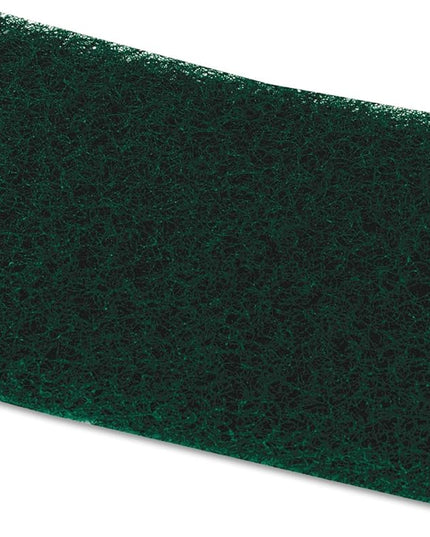 Heavy-Duty Green Scour Pad - 6x9, 15/Carton