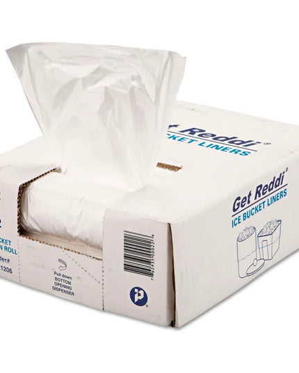 Ice Bucket Liners – 3 Qt., 12" x 12", Clear (1000/Pack)