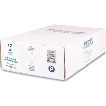 Ice Bucket Liners – 3 Qt., 12" x 12", Clear (1000/Pack)