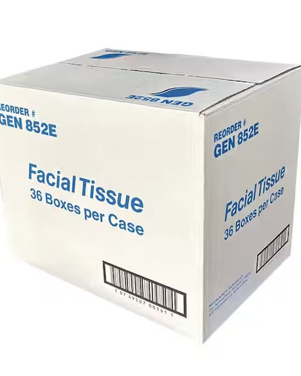 Facial Tissue Cube Box – 2-Ply Elite