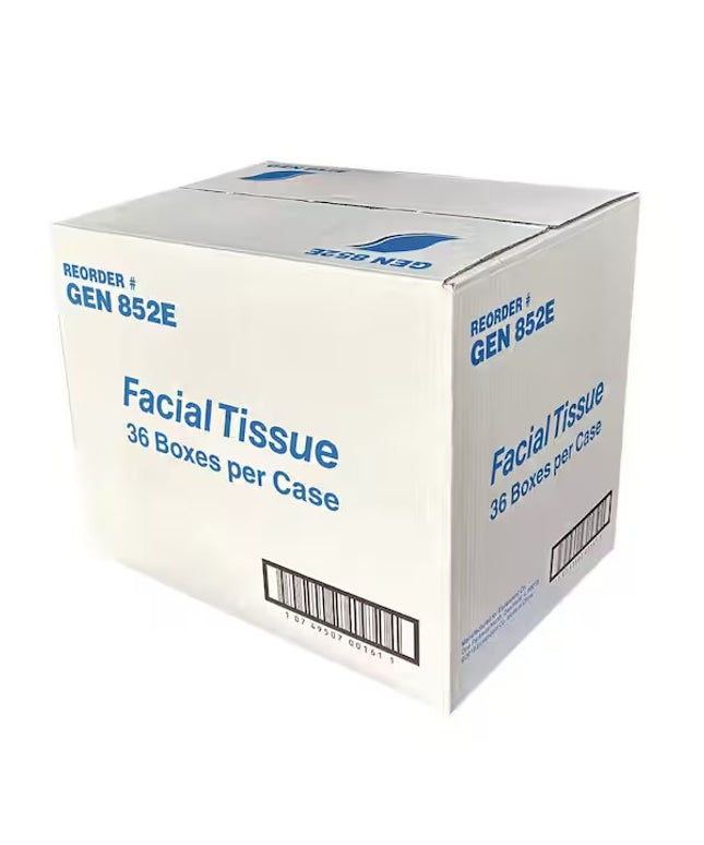 Facial Tissue Cube Box – 2-Ply Elite