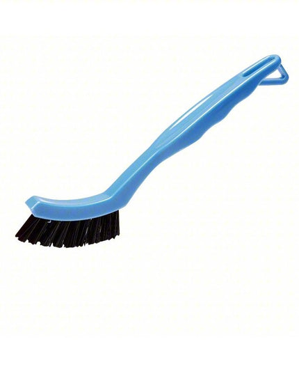Tile & Grout Cleaning Brush — Stiff Nylon Bristles, Handheld Janitorial Tool