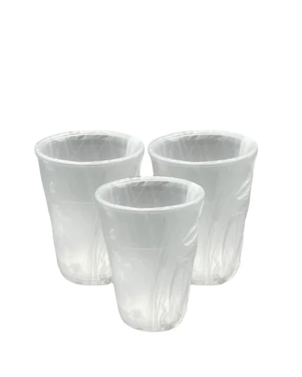 Wrapped 9 oz Plastic Clear Cup Case Of 1000