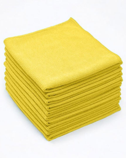 Heavy Duty Microfiber Multipurpose Cloth, 24 Pack, Red/Yellow/Blue