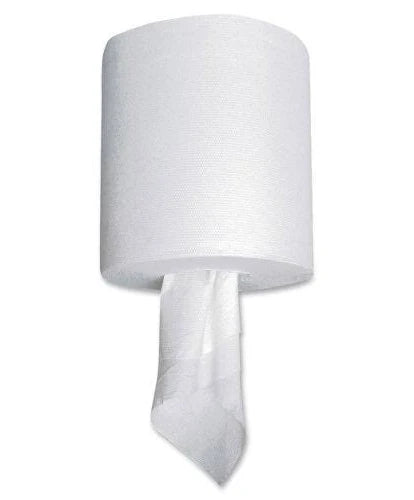 Universal Center Pull Towel, 2-Ply, White, 6 Rolls per Case